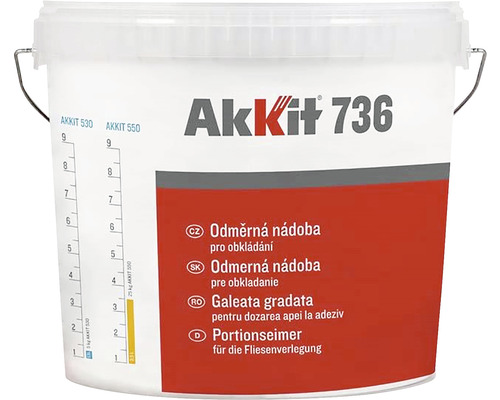 Găleată gradată Akkit 736 12,5 litri Găleată gradată Akkit 736 12,5 litri