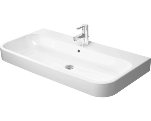 Lavoar pe blat DURAVIT Happy D.2 100x50,5 cm alb