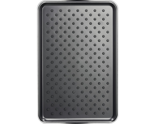 Tavă de copt dreptunghiulară cu strat antiaderent și structură cu noduri