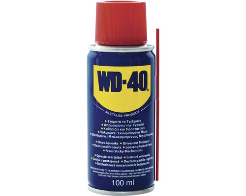 Spray lubrifiant multifuncţional WD40 100ml WD-40 Produs multifuncțional, recipient de 100 ml