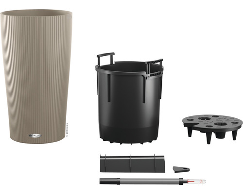 Ghiveci Lechuza Classico LS 43 cu sistem de irigare