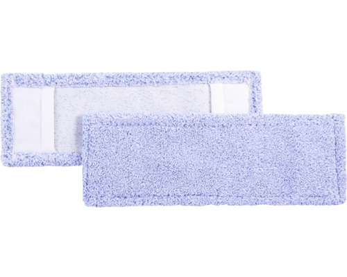 Două huse albastre pentru mop din microfibră