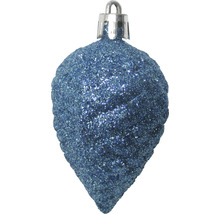 Glob de brad sub formă de picătură, cu sclipici