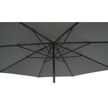 Umbrelă Nimes Soluna Ø 350 cm gri închis-thumb-10 Umbrelă Nimes Soluna Ø 350 cm gri închis-thumb-10