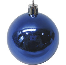 Glob de brad albastru din plastic cu agățătoare