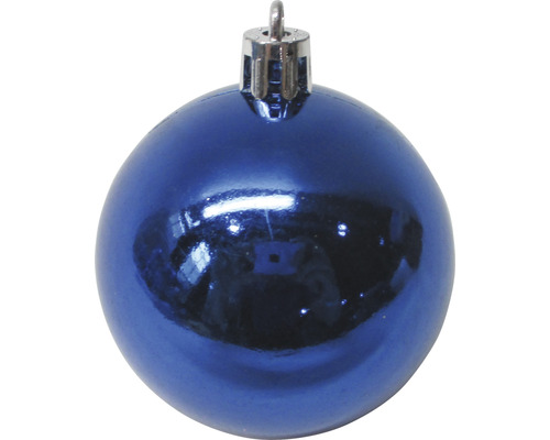 Glob de brad albastru din plastic cu agățătoare