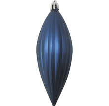 Glob de Crăciun albastru, canelat