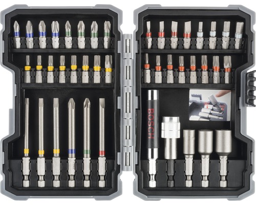 Star Bit's オールインワン　ビットセット Set biți Bosch Zubehör Torx/PH/PZ/drept, 43 piese, incl. | HORNBACH