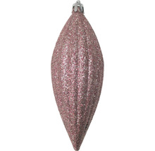 Ornament de brad de Crăciun strălucitor, în formă de picătură