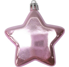 Ornament de Crăciun în formă de stea din sticlă