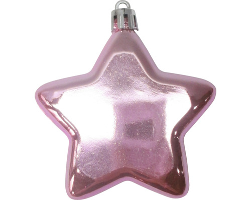 Ornament de Crăciun în formă de stea din sticlă