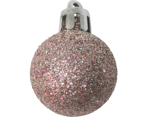 Pandantiv glob de Crăciun sclipitor