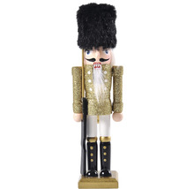 Sparge nuci decorativ din lemn cu pușcă