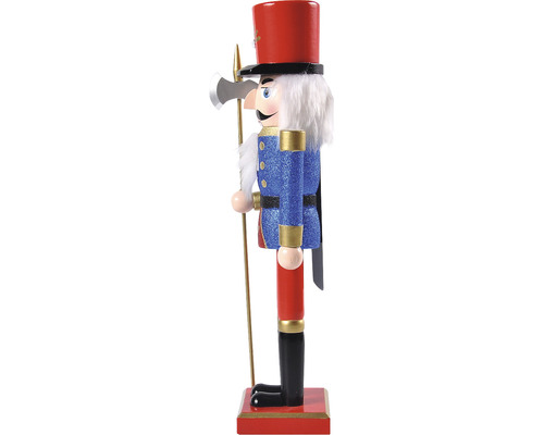 Figurină spărgător de nuci cu halebarda ca decorațiune