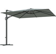 Umbrelă suspendată Soluna Avignon 300x300 cm 220 g/m² gri închis-thumb-10
