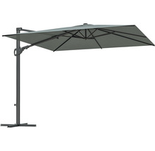 Umbrelă suspendată Soluna Avignon 300x300 cm 220 g/m² gri închis-thumb-10 Umbrelă suspendată Soluna Avignon 300x300 cm 220 g/m² gri închis-thumb-10