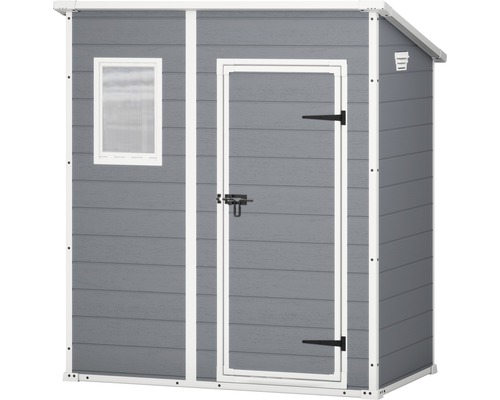 Cabină de grădină cu fereastră și ușă