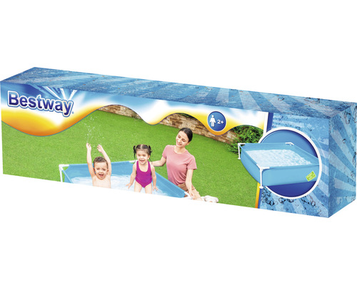 Ambalaj piscină Bestway cu copii și adulți în apă