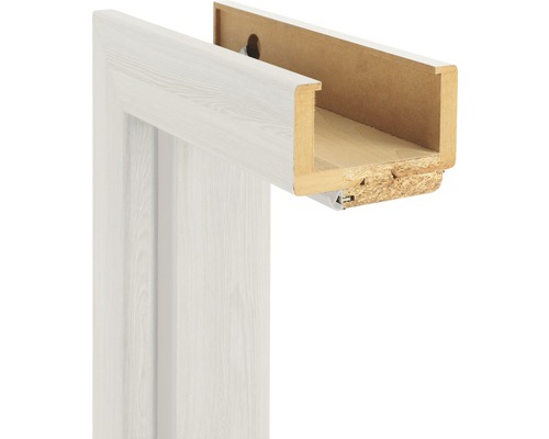 Capac toc Classen frasin alb marjă de reglare 120-140 mm 64,4 cm Toc de ușă cu structură din lemn