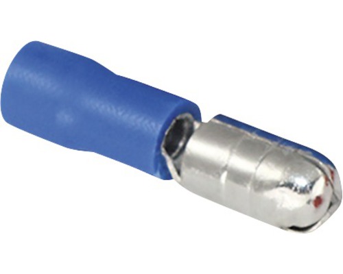 Pini conectori izolați tată Commel 1,5-2,5 mm² Ø5mm, 25 bucăți, culoare albastră Pini conectori izolați tată Commel 1,5-2,5 mm² Ø5mm, 25 bucăți, culoare albastră