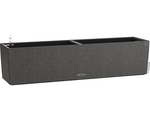 Jardinieră Lechuza Balconera Stone 79x19x19 cm, negru Jardinieră Lechuza Balconera Stone 79x19x19 cm, negru