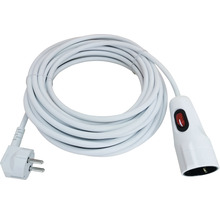 Prelungitor electric 5m 3680W alb, cablu din PVC