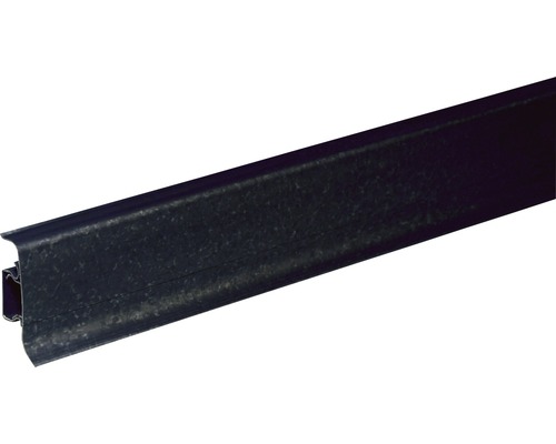 Plintă SKANDOR PVC KU050 șist lucios 2500x50x22,5 mm Șină de profil din metal