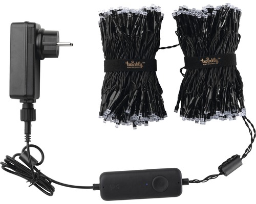 Ghirlandă luminoasă Twinkly cu ștecăr și control