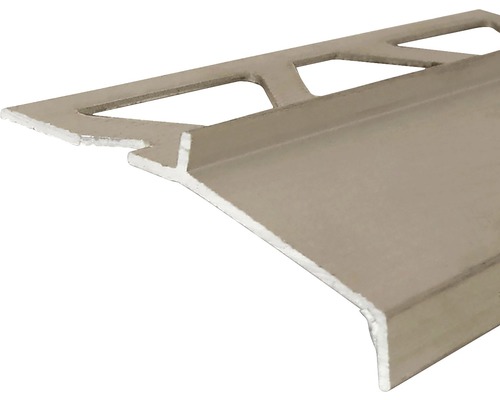 Profil picurător din aluminiu pentru placaje ceramice 34x20 mm 2,5 m olive PM350009A