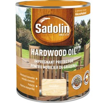Impregnant pentru mobilierul de grădină Sadolin Hardwood Oil incolor 0,75 l-thumb-0