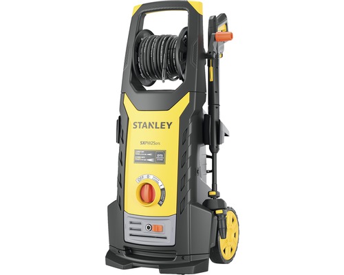 Curățător de înaltă presiune Stanley cu tambur pentru furtun și roți