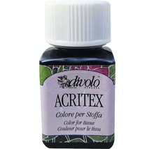 Culoare pentru textile Acritex divolo 12 negru 50 ml-thumb-1