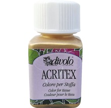 Culoare pentru textile Acritex divolo 45 auriu 50 ml-thumb-0