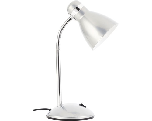 Lampă de birou metalică cu gât flexibil