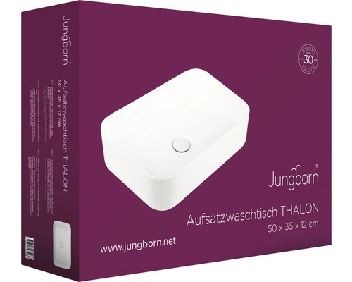 Ambalaj lavoar de blat Jungborn Thalon 50 x 35 x 12 cm