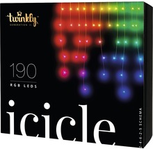 Ambalaj pentru un șir de lumini cu 190 LED-uri RGB în formă de țurțuri