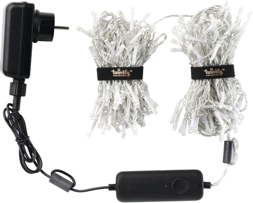 Ghirlandă luminoasă Twinkly cu sursă de alimentare și control