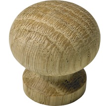 Buton pentru mobilă Hettich Country Ø28mm, lemn natur stejar