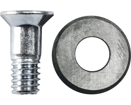 Rolă de schimb pentru aparat de tăiat gresie/faianță Lumy Tools 15x6x1,5 mm Șurub cu cap înecat cu șaibă