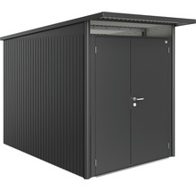 Depozit pentru unelte de grădină din metal cu ușă dublă pentru depozitarea uneltelor de grădină