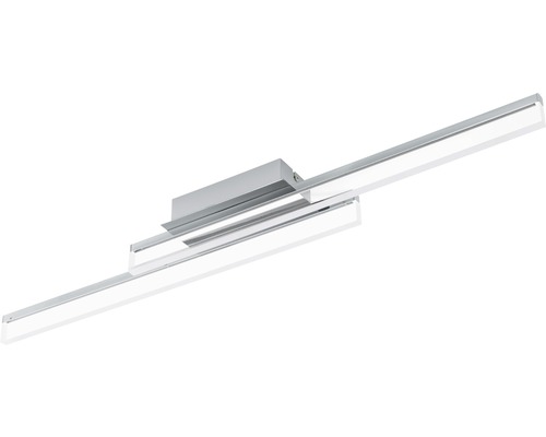 Plafonieră/aplică baie cu LED integrat Palmital 2x10W 2600 lumeni, IP44, crom Lumină de perete cu LED din metal