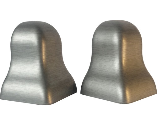 Două mânere metalice pentru robinet