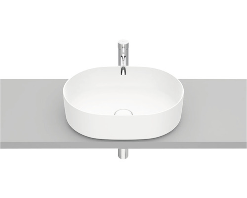 Lavoar ceramic pe blat cu baterie