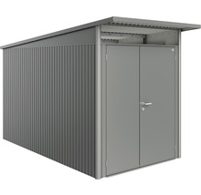 Magazie metalică pentru scule cu ușă dublă pentru depozitarea uneltelor de grădină