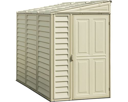 Dulap de grădină cu ușă și acoperiș în două ape