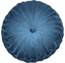 Pernă rotundă Rondo albastră Ø 40 cm-thumb-3