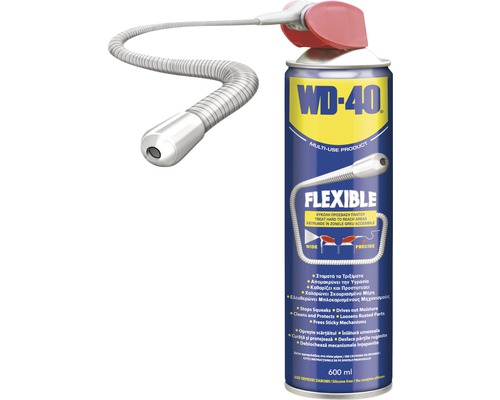 Spray tehnic multifuncțional WD40 Smart Flexible 600ml Produs multifuncțional WD-40 cu cap de pulverizare flexibil
