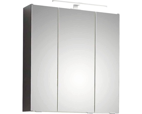 Dulap baie cu oglindă Pelipal Capri 65x70 cm PAL gri 3 | HORNBACH