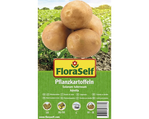 FloraSelf sămânță cartof 'Adretta', 10 buc.