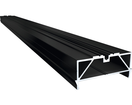 Fundație terasă Karl&Rubner aluminiu 4000x64x30 mm Isostep clip Profil din aluminiu negru